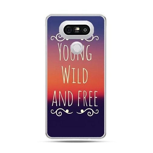 Etui na telefon LG G5, Young wild and free EtuiStudio