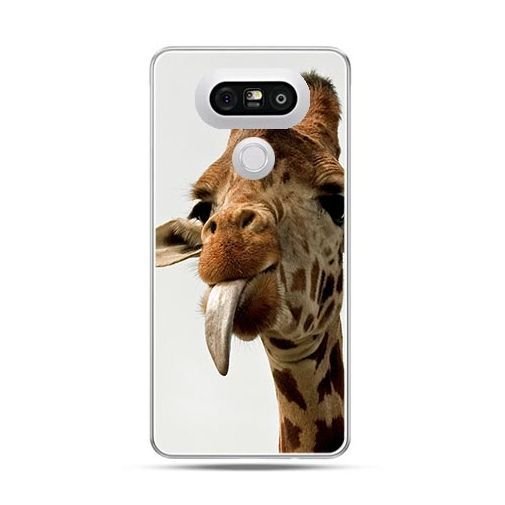 Etui na telefon LG G5, żyrafa z językiem EtuiStudio