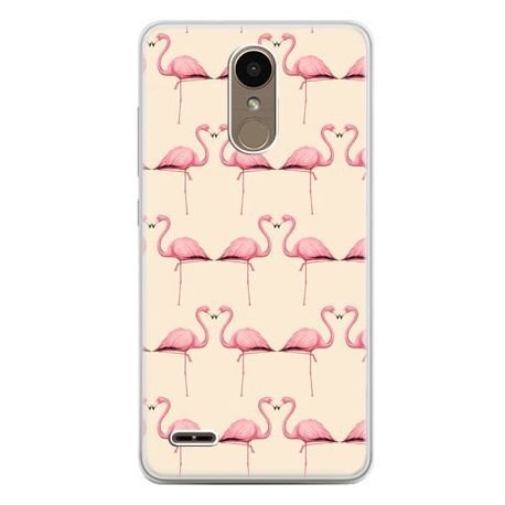 Etui na telefon LG K10 2017, flamingi EtuiStudio