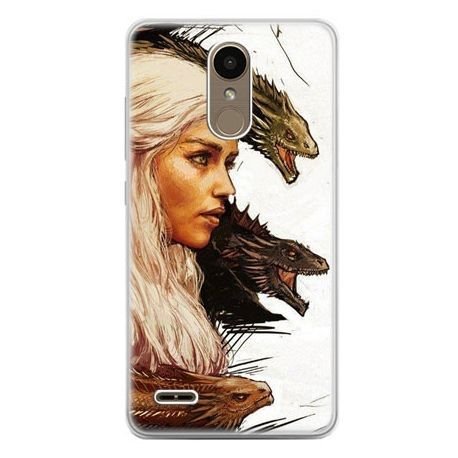 Etui na telefon LG K10 2017, Gra o Tron Daenerys Targaryen EtuiStudio
