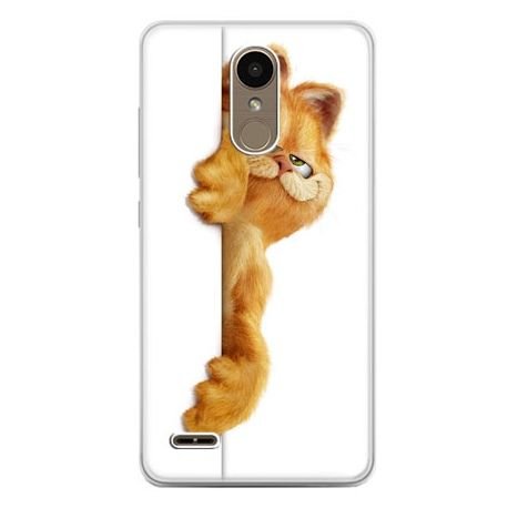 Etui na telefon LG K10 2017, Kot Garfield EtuiStudio