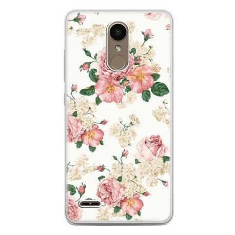 Etui na telefon LG K10 2017, polne kwiaty EtuiStudio