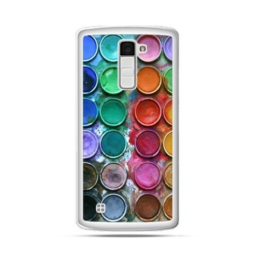Etui na telefon LG K10, kolorowe farbki EtuiStudio