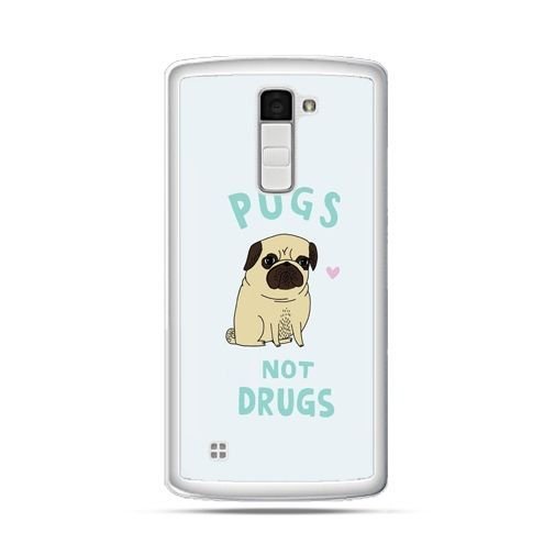 Etui na telefon LG K10, Pugs not drugs EtuiStudio