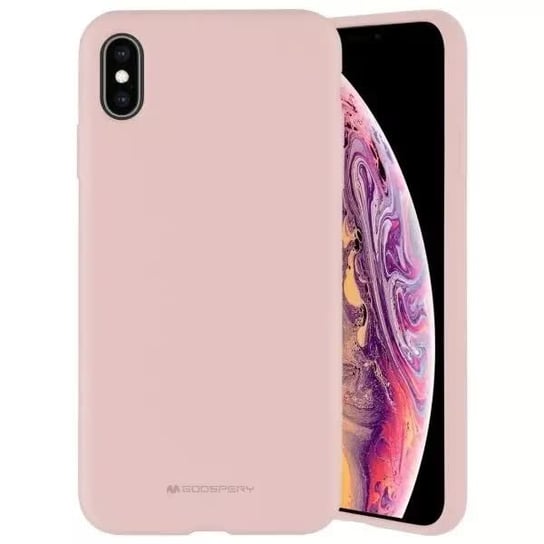 Etui na telefon Mercury Silicone do iPhone 14 Plus różowo-piaskowy/pink-sand 4kom.pl