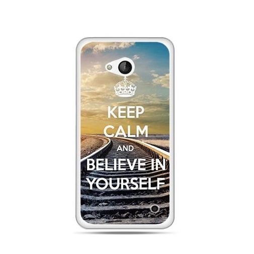 Etui na telefon Nokia Lumia 550, Keep Calm and Believe in Yourself EtuiStudio