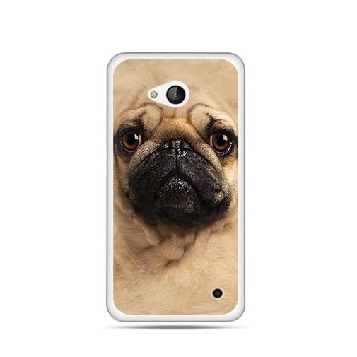 Etui na telefon Nokia Lumia 550, pies szczeniak Face 3d EtuiStudio