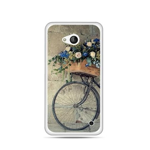 Etui na telefon Nokia Lumia 550, rower z kwiatami EtuiStudio