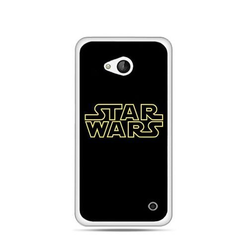 Etui na telefon Nokia Lumia 550, Star Wars złoty napis EtuiStudio