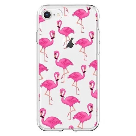 Etui na telefon - różowe flamingi. EtuiStudio