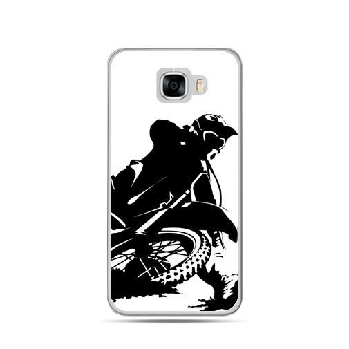Etui na telefon Samsung Galaxy C7, motocykl cross EtuiStudio