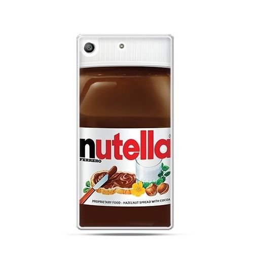 Etui na telefon Sony Xperia M5, Nutella czekolada słoik EtuiStudio