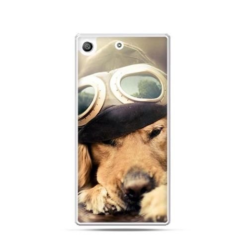 Etui na telefon Sony Xperia M5, pies w okularach EtuiStudio