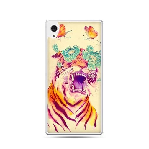 Etui na telefon Sony Xperia XA, egzotyczny tygrys EtuiStudio