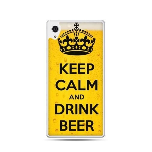Etui na telefon Sony Xperia XA, Keep calm and drink beer EtuiStudio