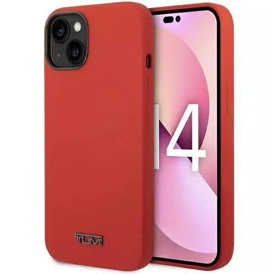 Etui na telefon Tumi Liquid Silicone hardcase do iPhone 14 Plus czerwony/red 4kom.pl