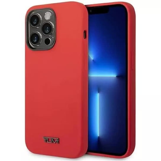 Etui na telefon Tumi Liquid Silicone hardcase do iPhone 14 Pro Max czerwony/red 4kom.pl