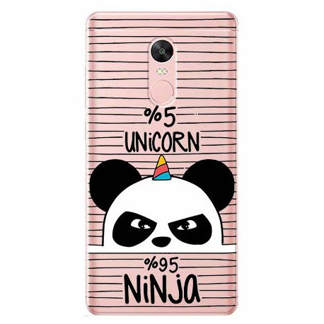 Etui na telefon Xiaomi Note 4X - Ninja Unicorn - Jednorożec. EtuiStudio