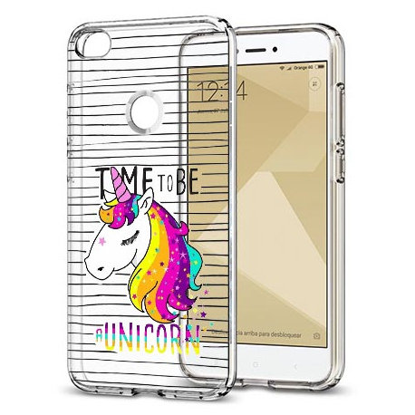 Etui na telefon Xiaomi Note 5A - Time to be unicorn - Jednorożec. EtuiStudio