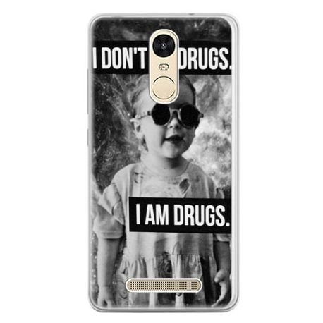 Etui na telefon Xiaomi Redmi Note 3 - I don`t do drugs I am drugs EtuiStudio