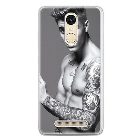 Etui na telefon Xiaomi Redmi Note 3 - Justin Bieber w tatuażach EtuiStudio