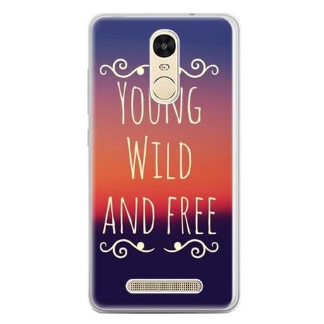 Etui na telefon Xiaomi Redmi Note 3 - Young wild and free EtuiStudio