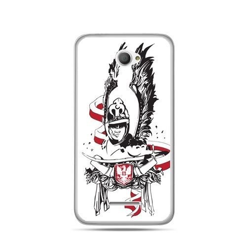 Etui na telefon Xperia E4, patriotyczne, husarz EtuiStudio