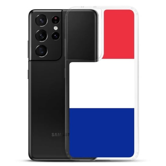 Etui na telefon z flagą Francji Samsung Galaxy S24 Plus Pixelforma