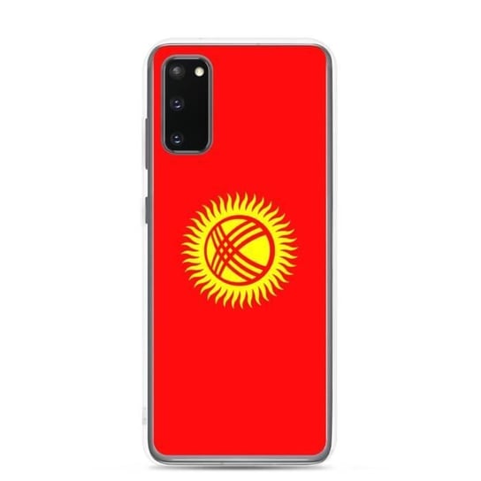 Etui na telefon z flagą Kirgistanu Samsung Galaxy S22 Ultra Pixelforma