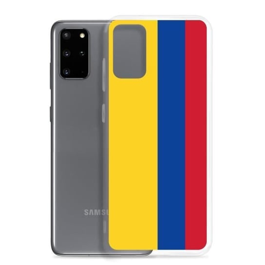 Etui na telefon z flagą Kolumbii Samsung Galaxy S21 Ultra Pixelforma