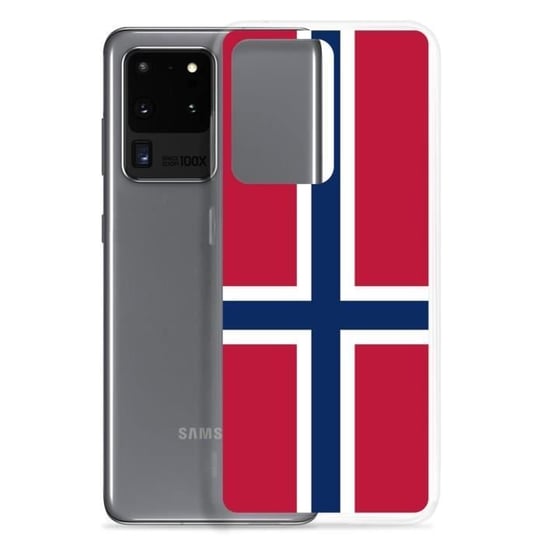 Etui na telefon z flagą Norwegii Samsung Galaxy S22 Plus Pixelforma