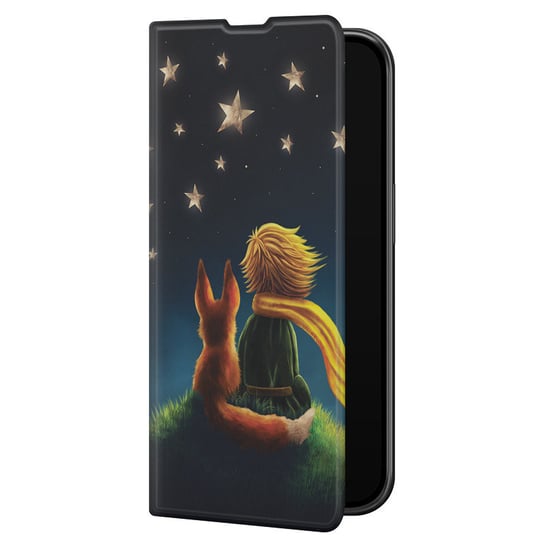 Etui na telefon z klapką Apple iPhone 14 Pro Mały książe i lisek PieceofCase