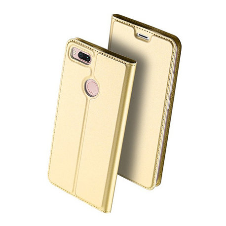 Etui na Xiaomi Mi 5X - magnet pro skin  -Złoty. EtuiStudio