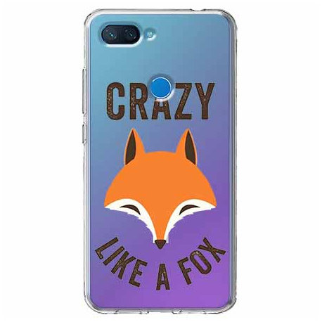 Etui na Xiaomi Mi 8 Lite - Crazy like a fox. EtuiStudio