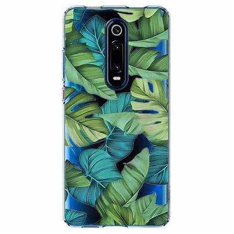 Etui na Xiaomi Mi 9T - Egzotyczne liście EtuiStudio