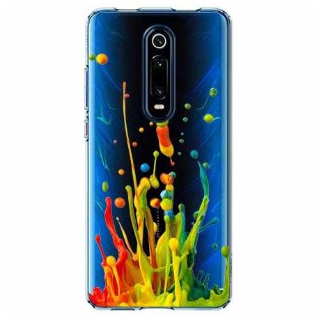 Etui na Xiaomi Mi 9T - Kolorowy splash. EtuiStudio