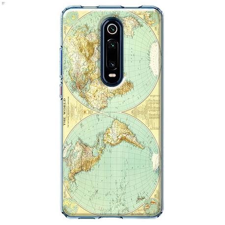 Etui na Xiaomi Mi 9T Pro - Mapa świata EtuiStudio