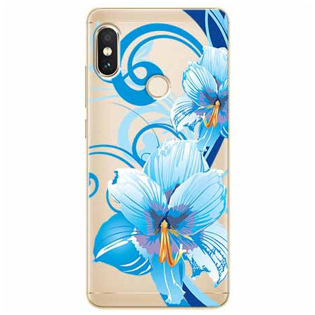 Etui na Xiaomi Note 5 Pro - Niebieski kwiat północy. EtuiStudio