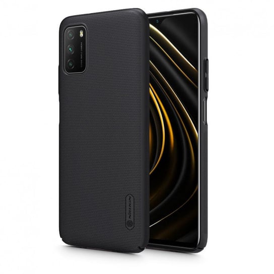 Etui Na Xiaomi Poco M3 Nillkin Frosted Shield  Black Nillkin