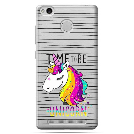 Etui na Xiaomi Redmi 3 Pro - Time to be unicorn - Jednorożec EtuiStudio