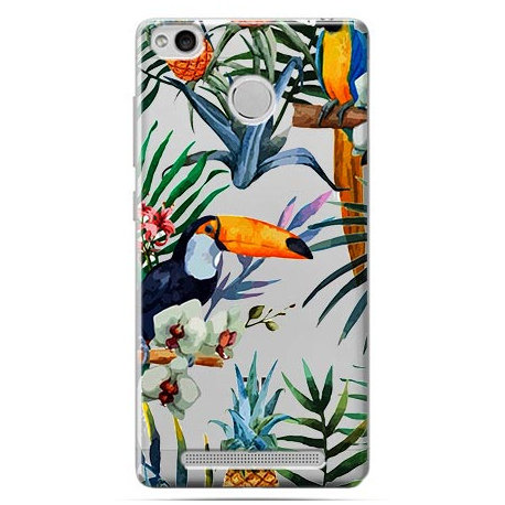 Etui na Xiaomi Redmi 3S - Egzotyczne tukany. EtuiStudio