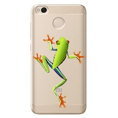 Etui na Xiaomi Redmi 4X - zielona żabka. EtuiStudio