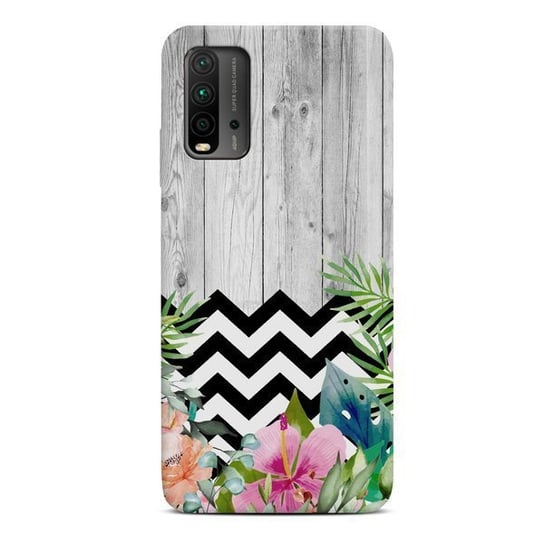 Etui na Xiaomi Redmi 9T CASEGADGET Szare drewno CaseGadget