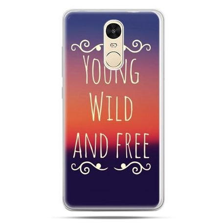 Etui na Xiaomi Redmi Note 4, Young wild and free EtuiStudio