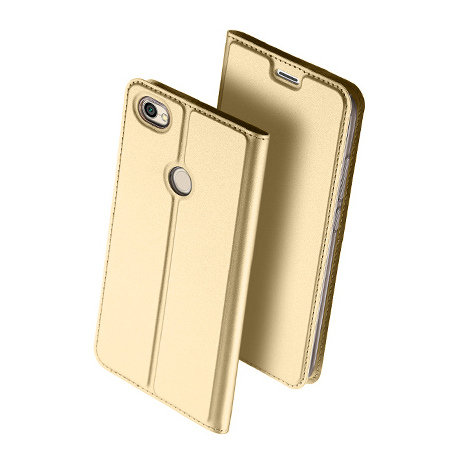 Etui na Xiaomi Redmi Note 5A Prime - magnet pro skin  - Złoty. EtuiStudio
