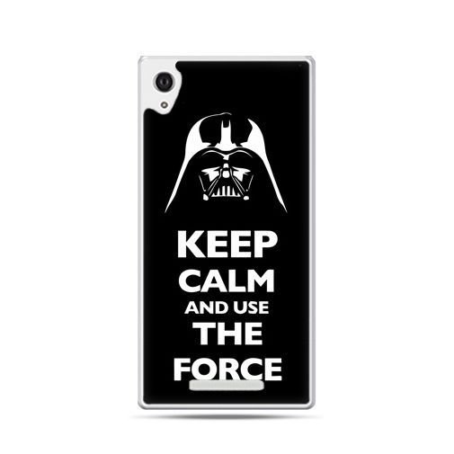 Etui na Xperia T3, Keep calm and use the force EtuiStudio