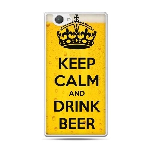 Etui na Xperia Z1 compact, Keep calm and drink beer EtuiStudio