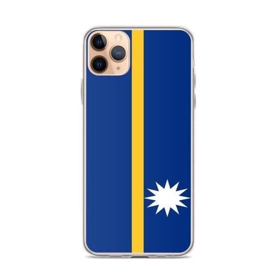 Etui Nauru Flag do iPhone’a 11 Pro Max Inny producent (majster PL)