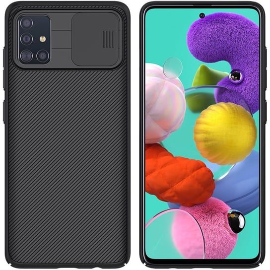 Etui Nillkin CamShield do Samsung Galaxy A51 (Czarne) Nillkin