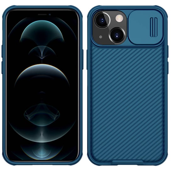 Etui Nillkin CamShield Pro do Apple iPhone 13 Mini (Niebieskie) Nillkin